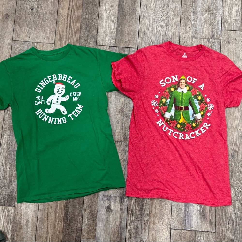 Bundle of 2 Holiday Christmas T-Shirts